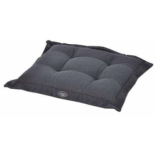 Canyon seat cushion thick 42x45 cm structured dralon Anthracite grey