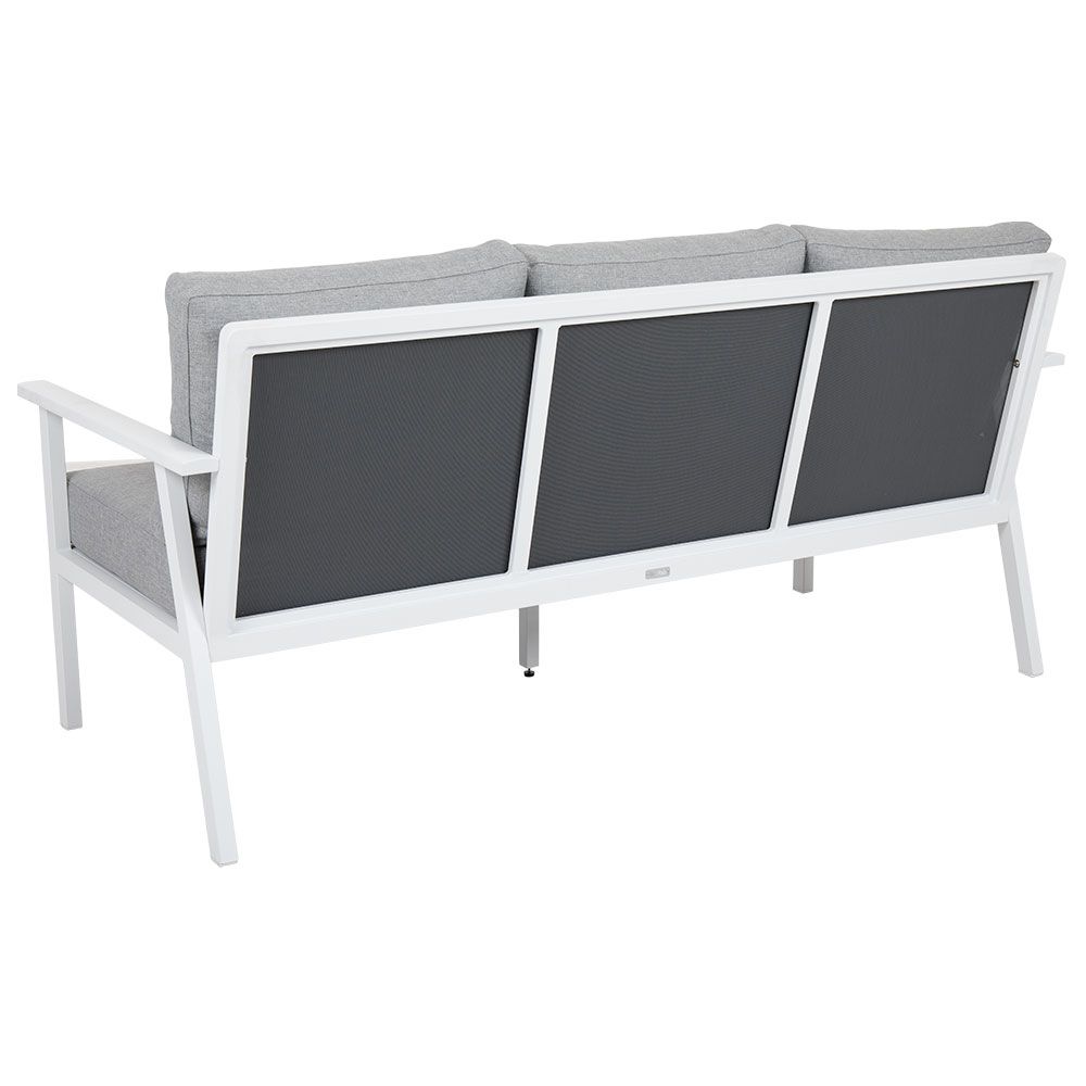 Samvaro 3-seater sofa white / grey