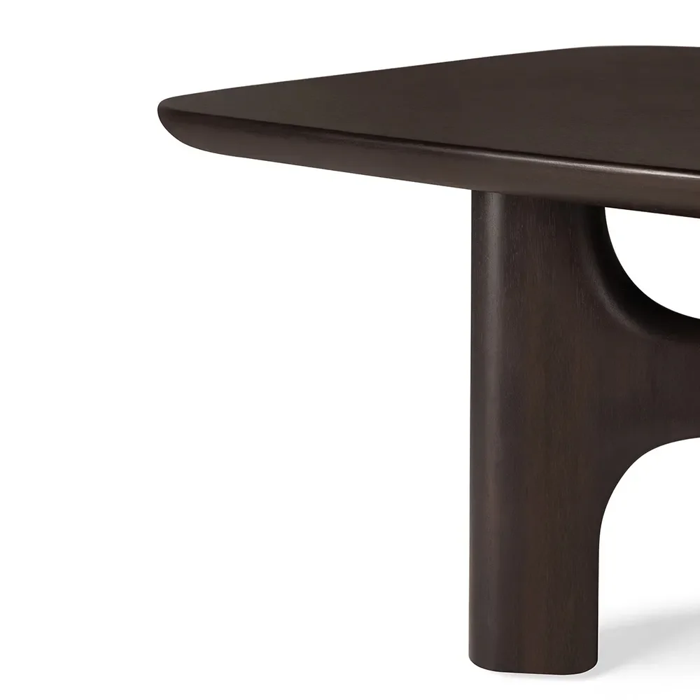 Coffee Table in Mahogany Flow Rose Brown
