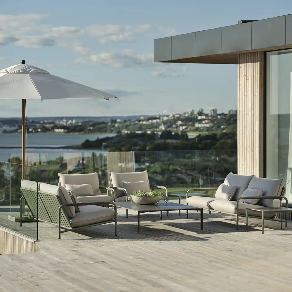 Lerberget armchair green / ash