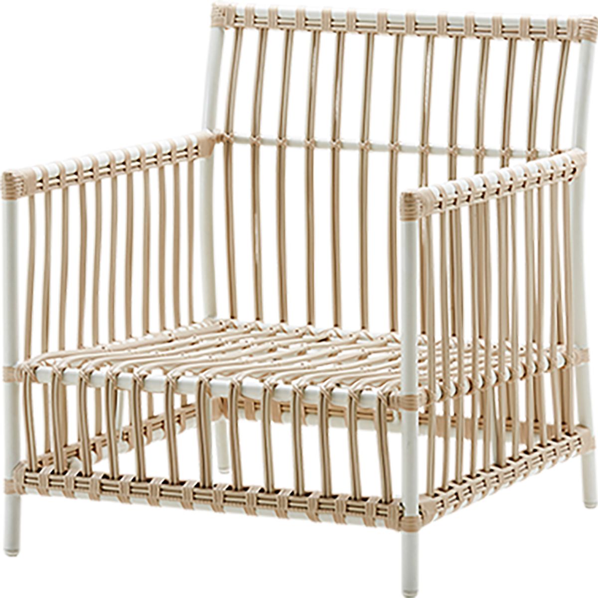Caroline Armchair rattan Dove