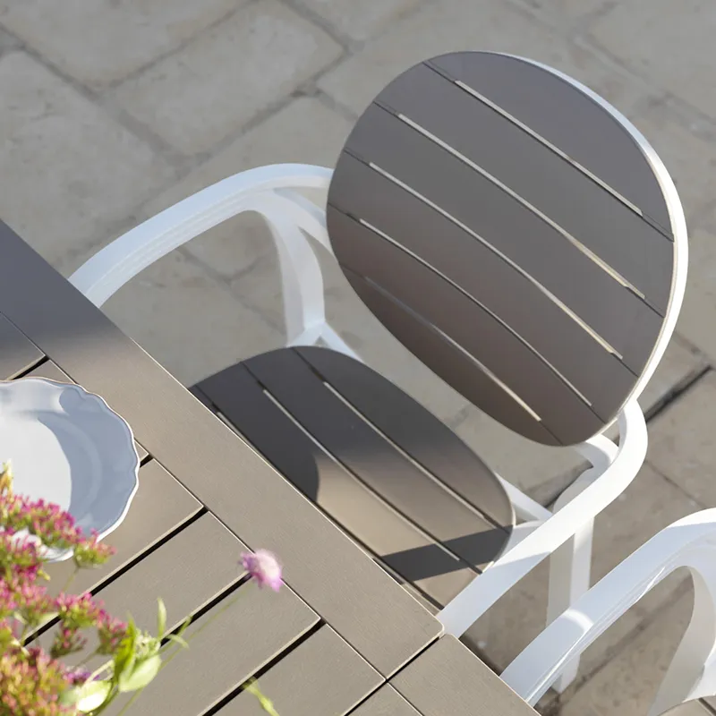 Palma armchair White - Tortora