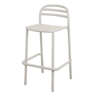 Bliss barchair, stackable Sand, aluminium