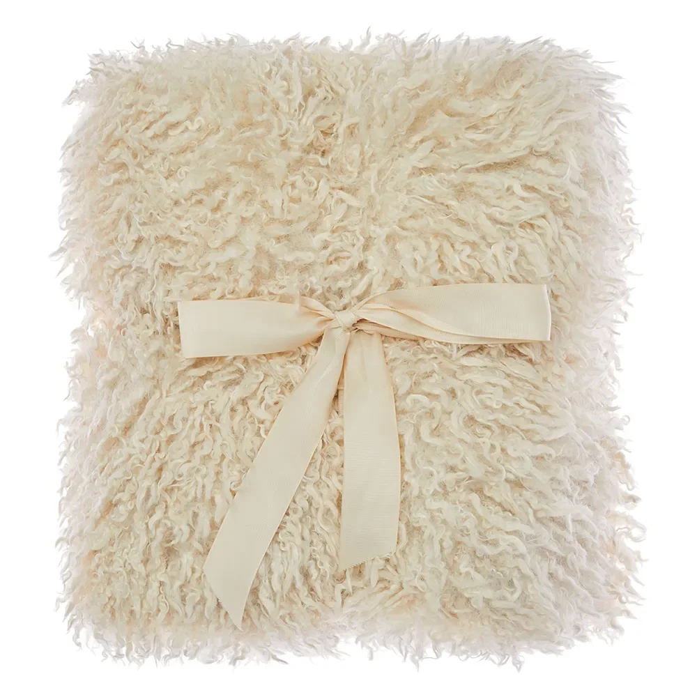 Wooly Blanket Beige