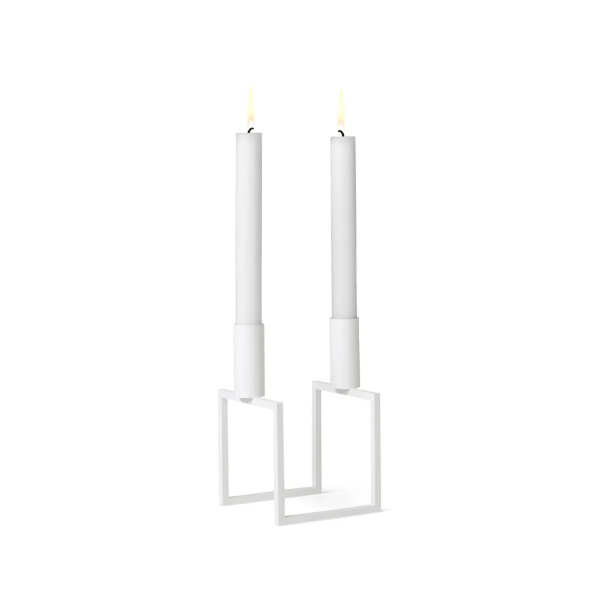 Kubus Candleholder Line - White