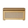 Storage Bench Hideaway Cane – Sugar Brown