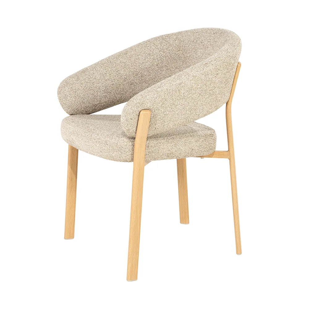Dining Chair Sedia Natural with armrest