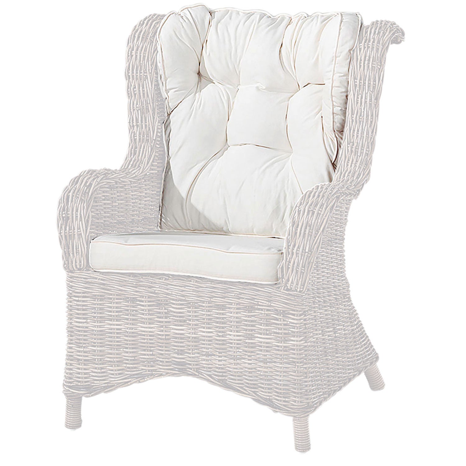 Wingchair cushion set Nature