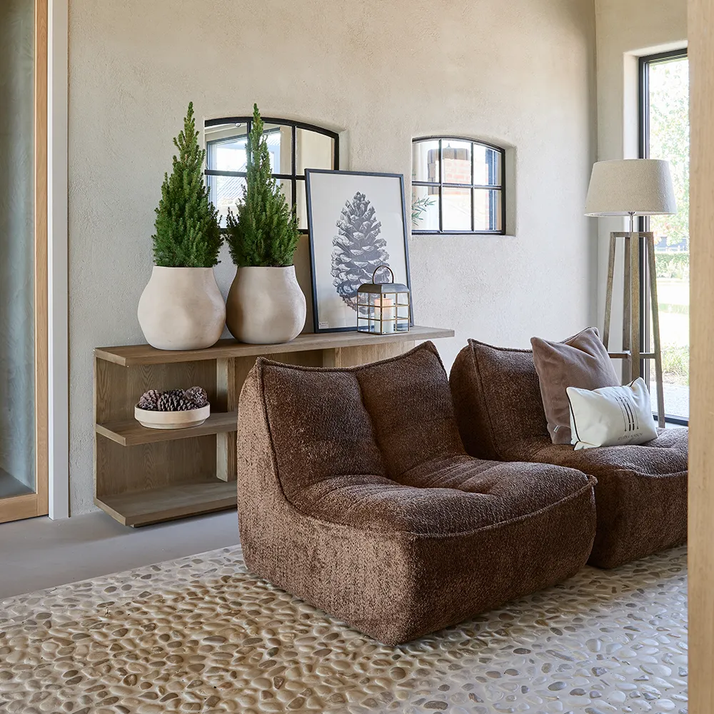 Accent Chair Umber Brown