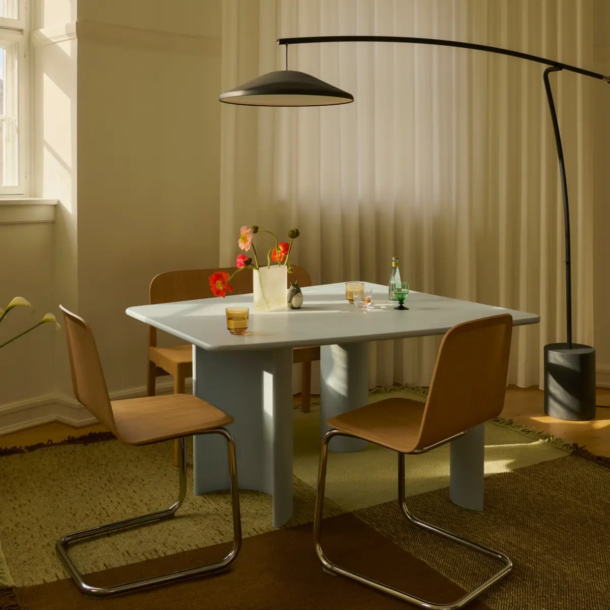  Brink Chair Oak/Chrome