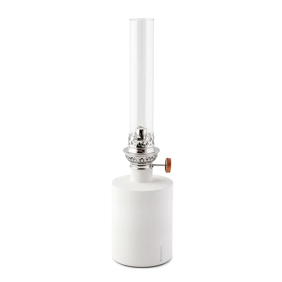 Patina S oil lamp White Stainless steel