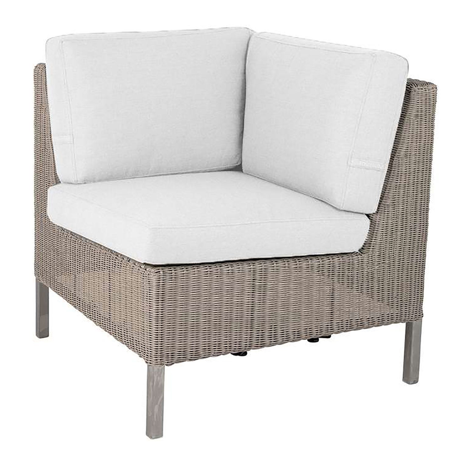 Connect Corner Module High Taupe Artificial Rosewood