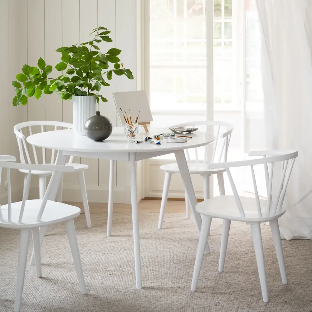 Carmen dining chair white