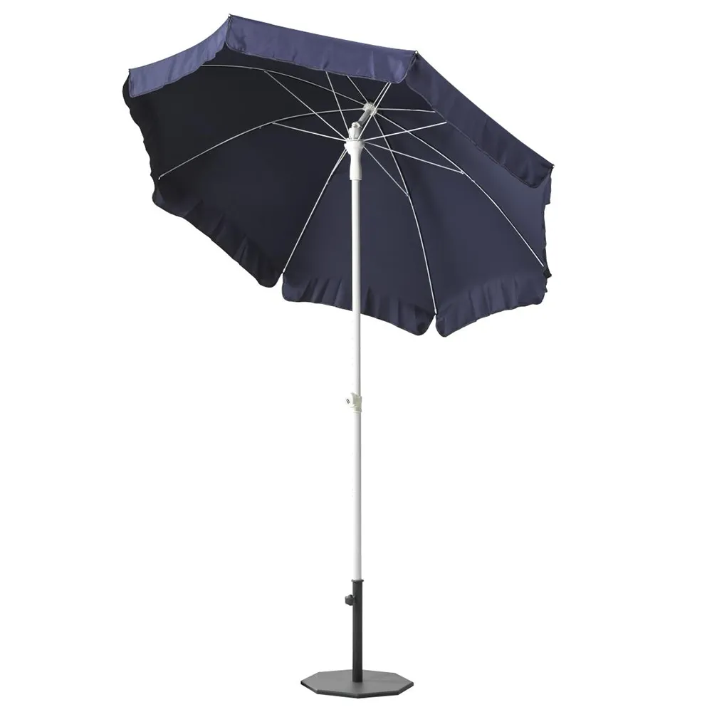 Follina beach umbrella 180 cm Navy blue
