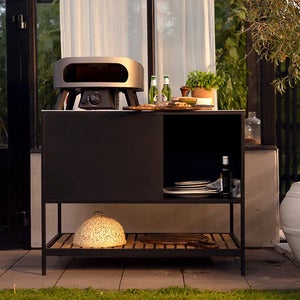 Prep outdoor kitchen black 