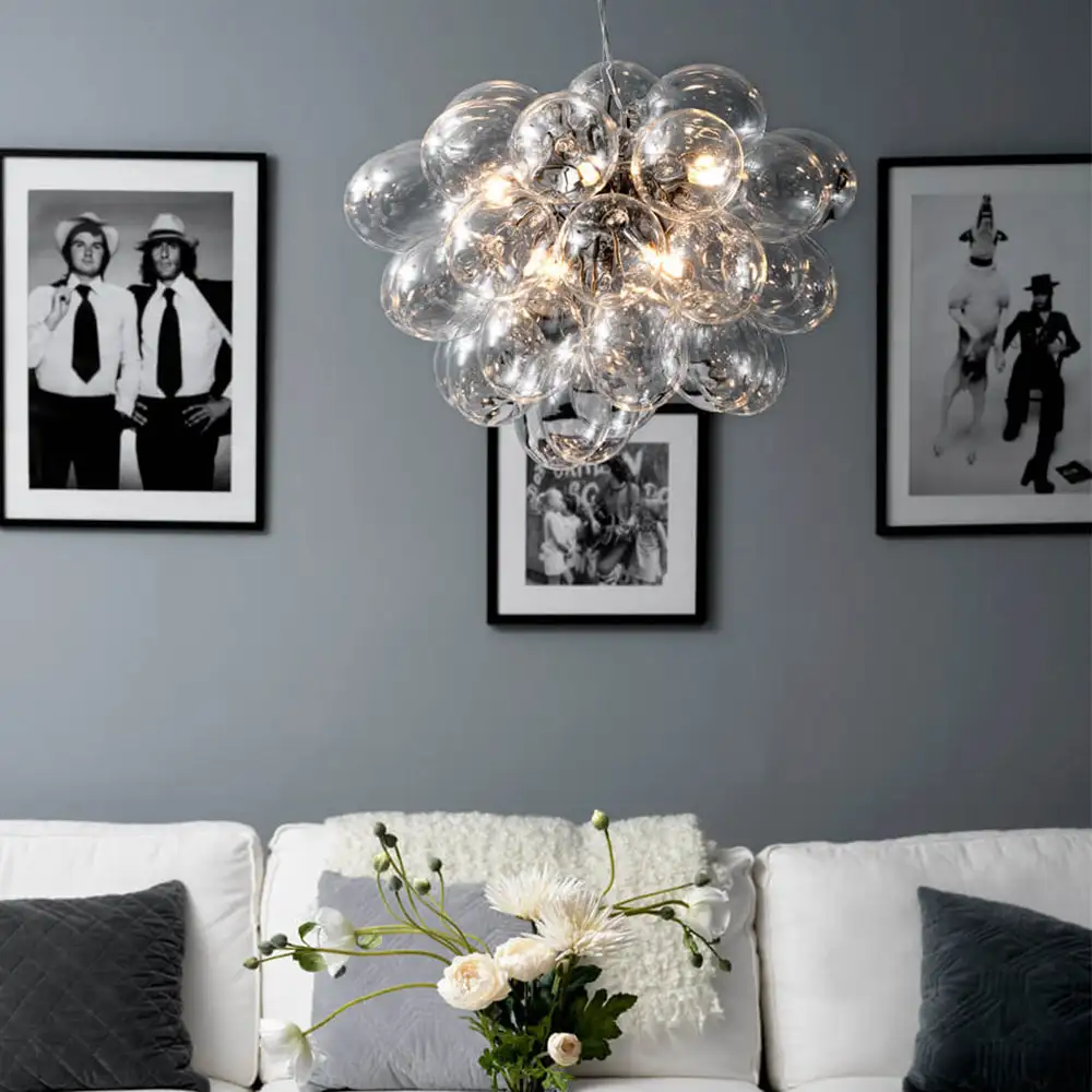 Gross ceiling light Ø50cm Clear glass