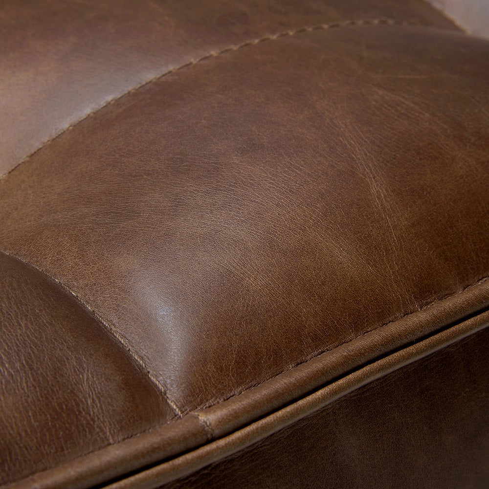 N701 Stool - Chestnut leather