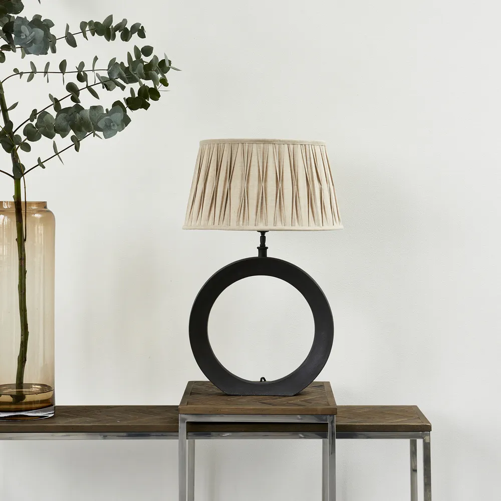 Cambridge lampshade natural 23x30