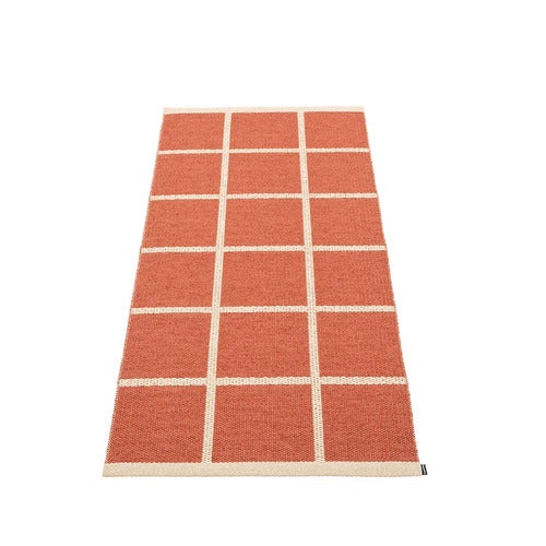 Woven Rug Criss Brick 70x150 cm