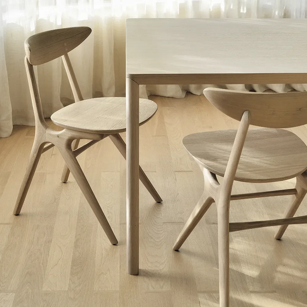 Air Dining Table 95x200 cm Oak