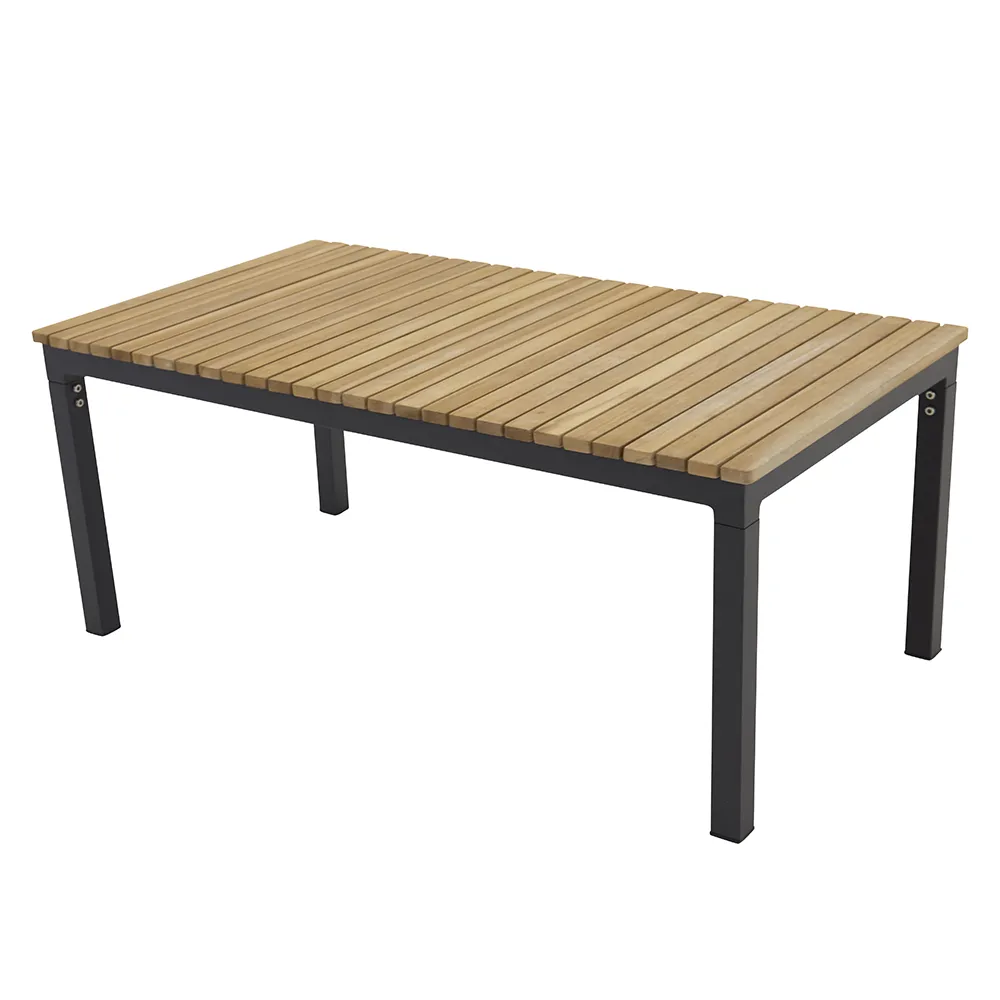Brasilia coffee table Black/Teak