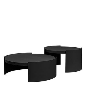 OAKLAND coffee table Ø100 Black