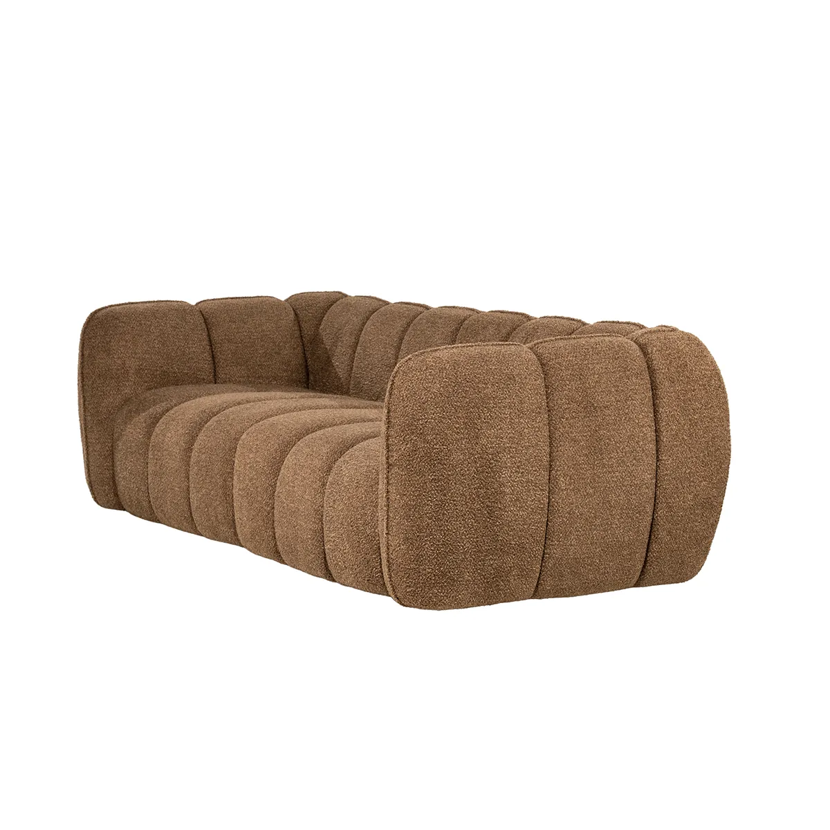 Sofa Cubetto (2.5-Seater) Brown
