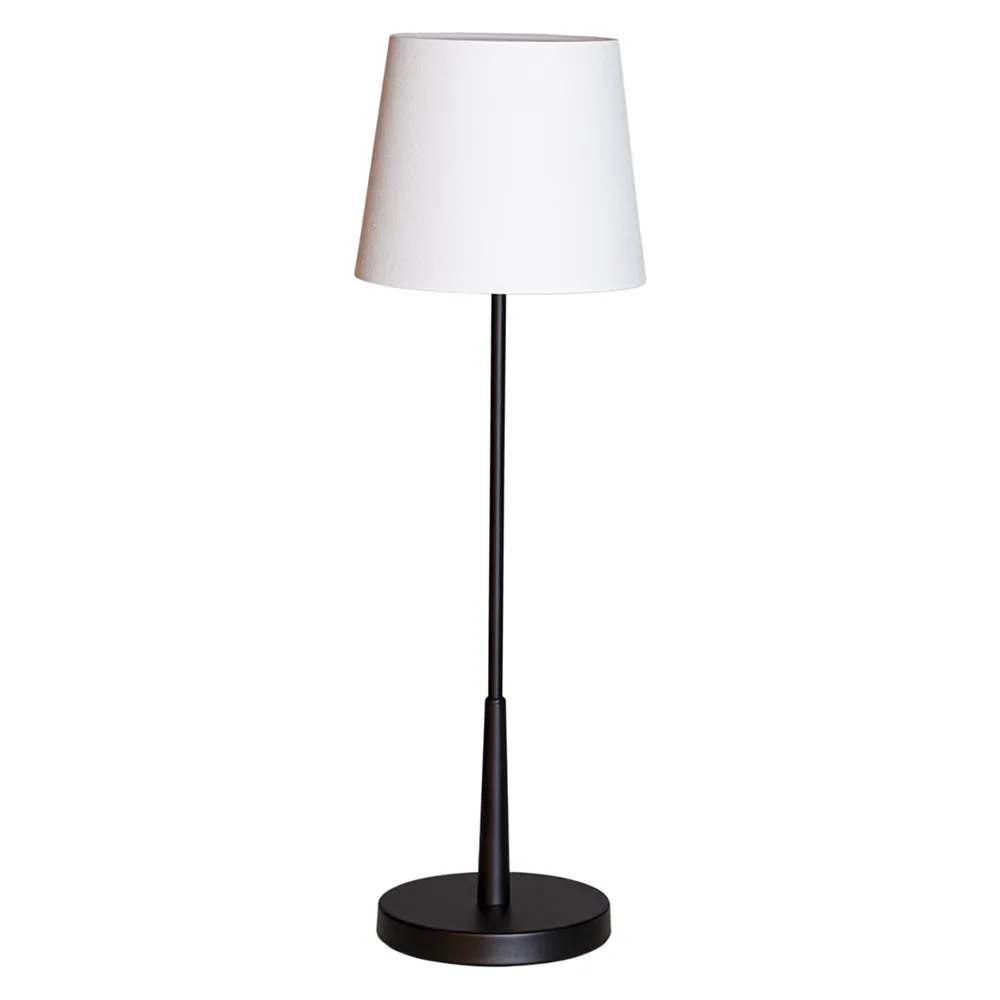 Lumi table lamp H: 68,5cm black/white