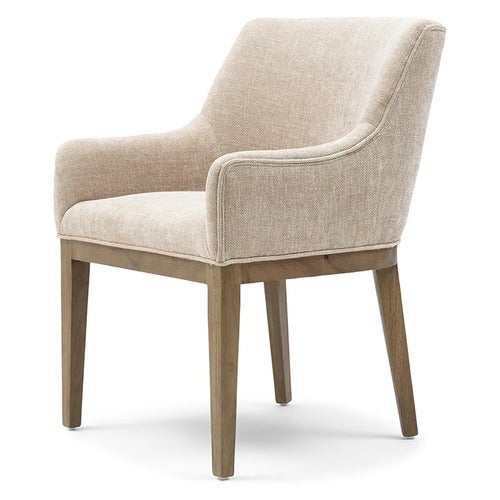 Whistler Dining Armchair montmartre weave natural linen