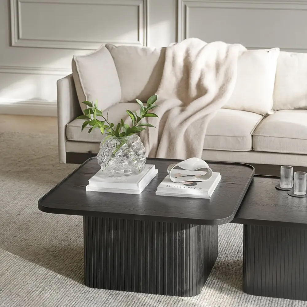 Sullivan coffee table 60x60 cm black