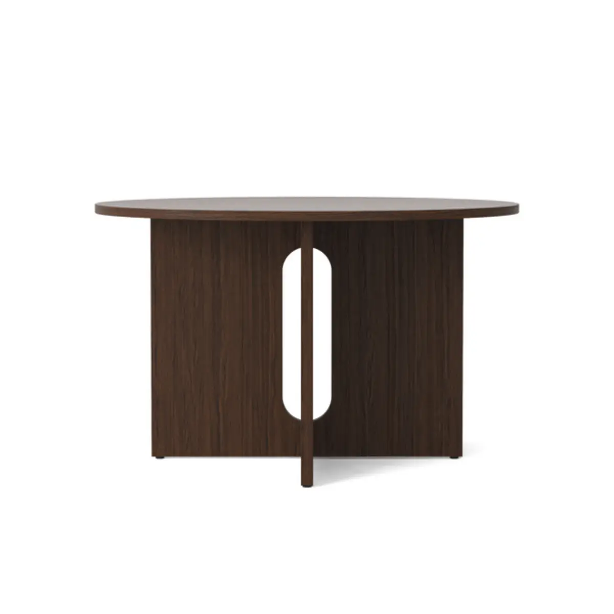 Androgyne Dining Table - Dark Oak - Ø120 cm