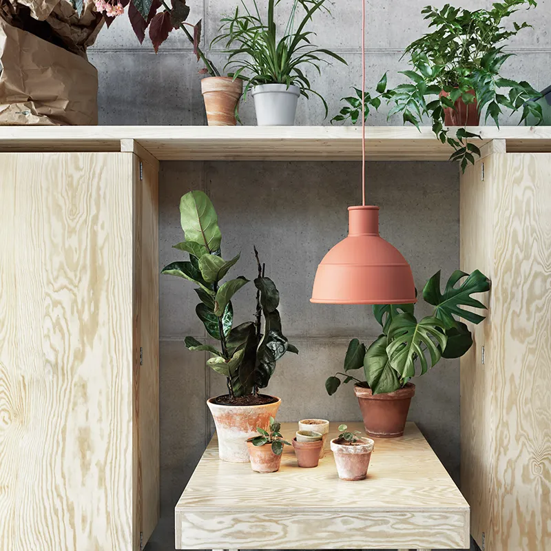 Unfold Pendant Lamp - Terracotta