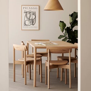  Roller Max Dining Table Oak Ø150 cm