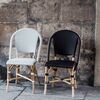 Sofie Rattan Chair Grey