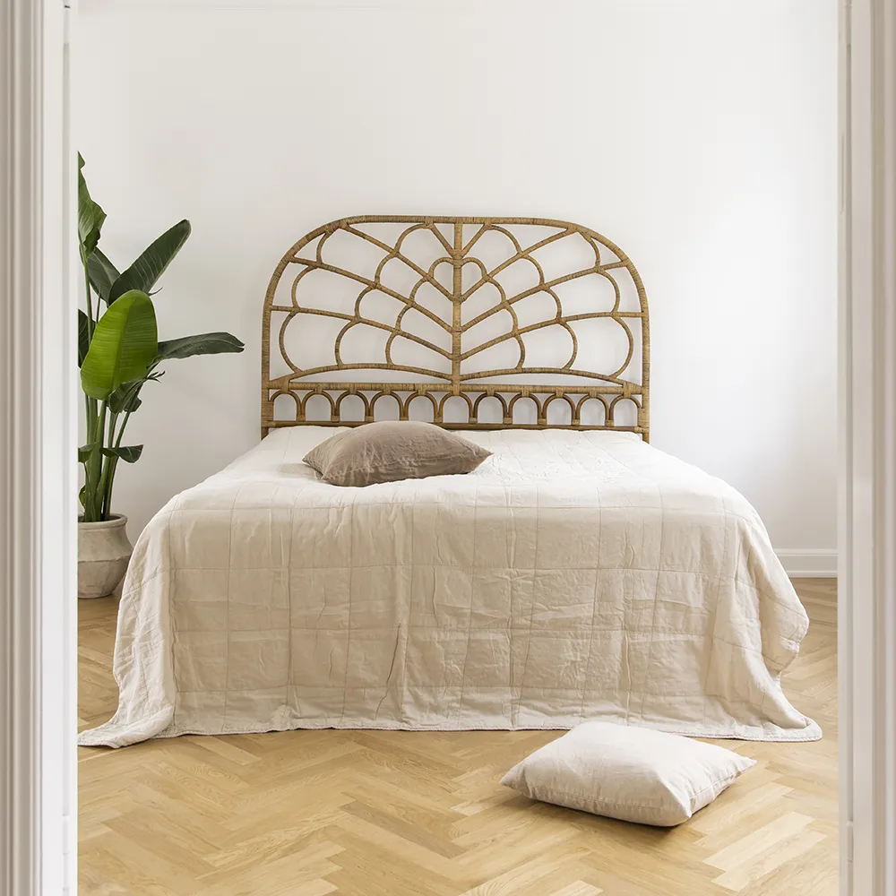 Headboard Celia 180 Cm Rattan Antique