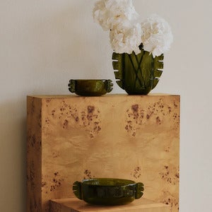 Mouth-Blown Decorative Bowl Alas Small