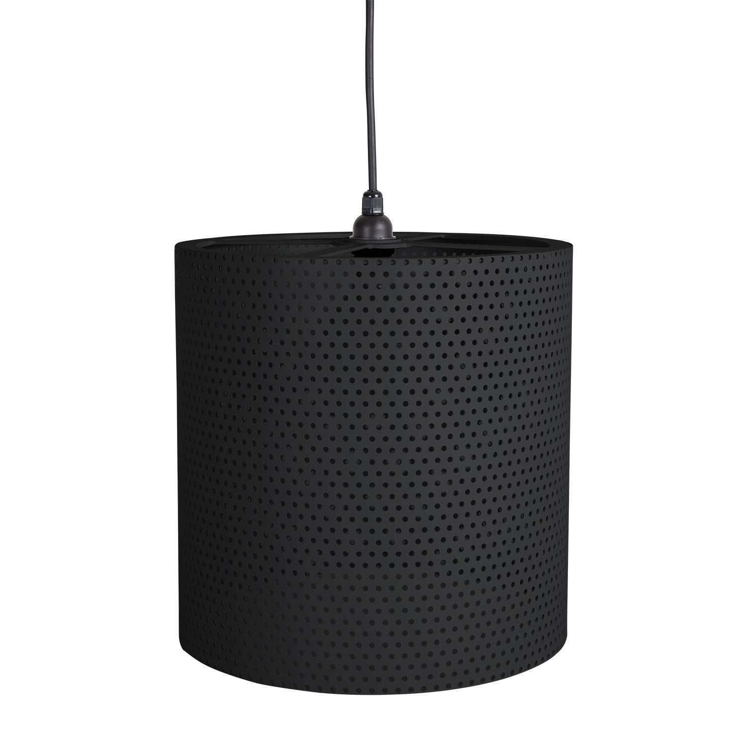 Wind lampshade hanging black