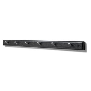 Meja Hook strip 80 cm Black stained Oak