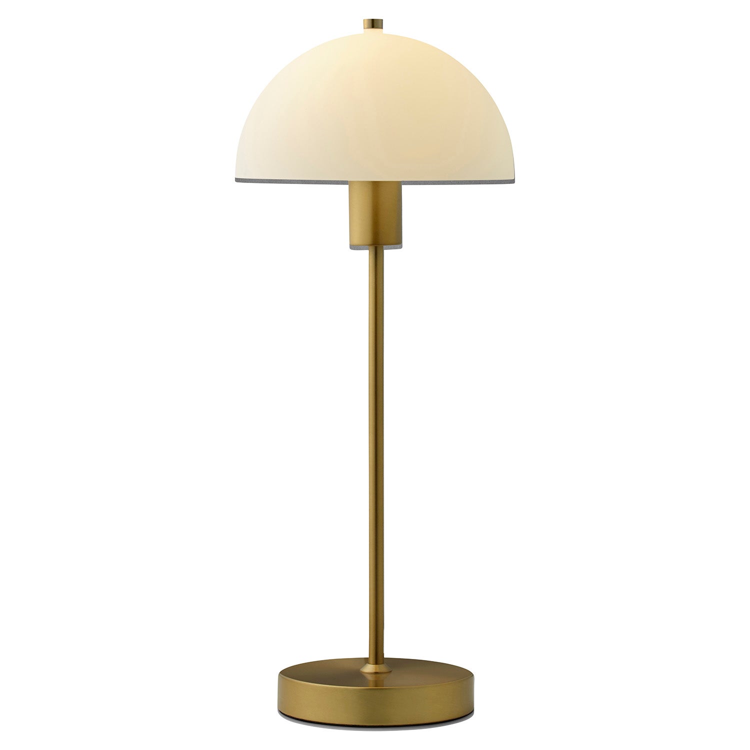 Vienda table lamp Brass/Opal glass