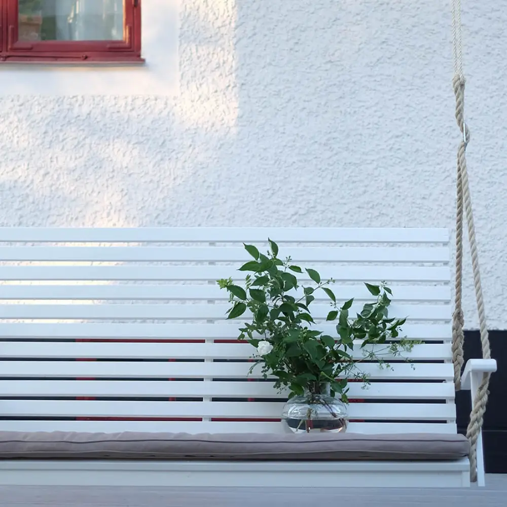 Marstrand Porch Swing Seat White