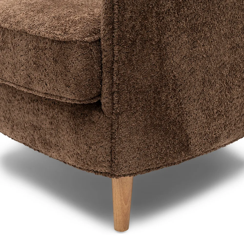 Armchair Rue Royale Umber Brown