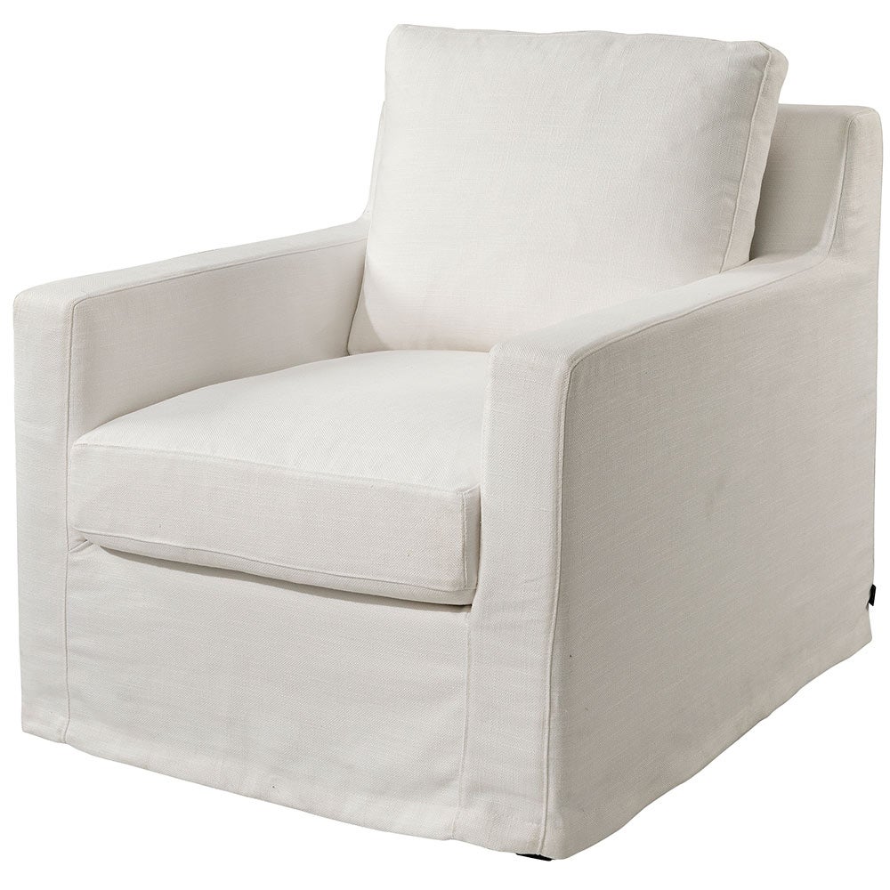 Guilford Tobago White Armchair