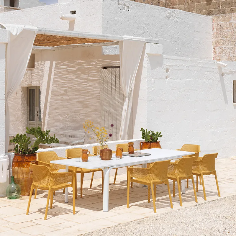 Net armchair Corallo