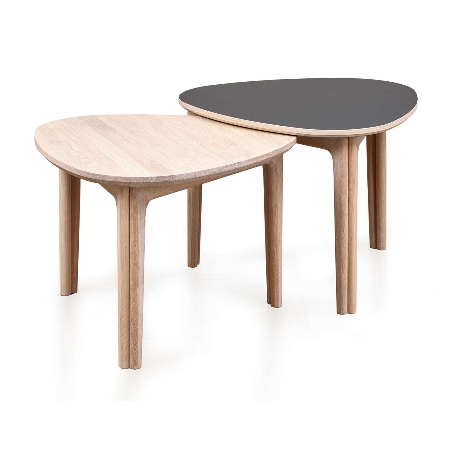 Sm207 Coffee table Oak Solid Natural Oil 65X63X47cm