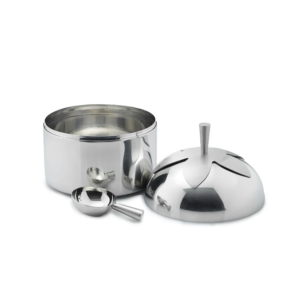 Blad Coffee and Tea Jar Steel Small