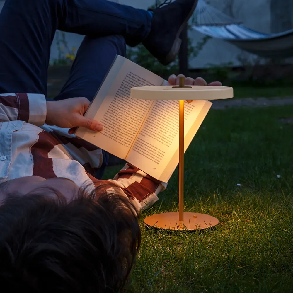 Asteria Move Portable Lamp Pearl White