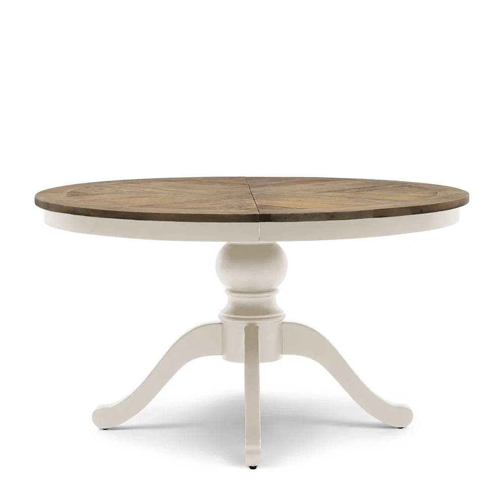  Le Marais extendable dining table Ø140 -190 cm white