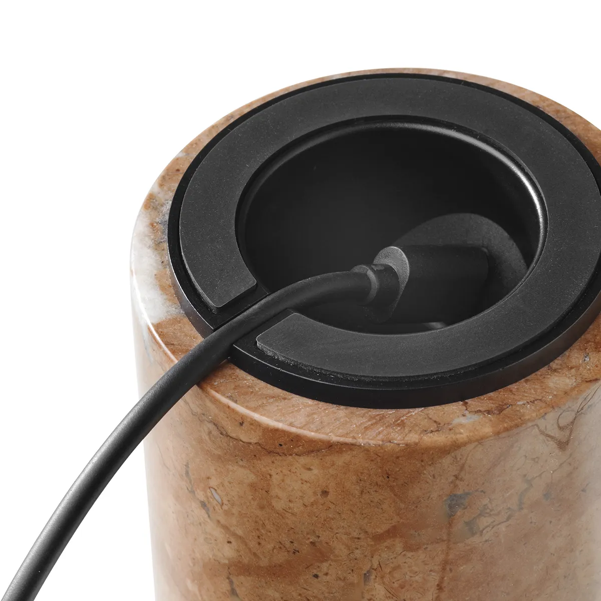 Kizu Portable Table Lamp Breccia Pernice