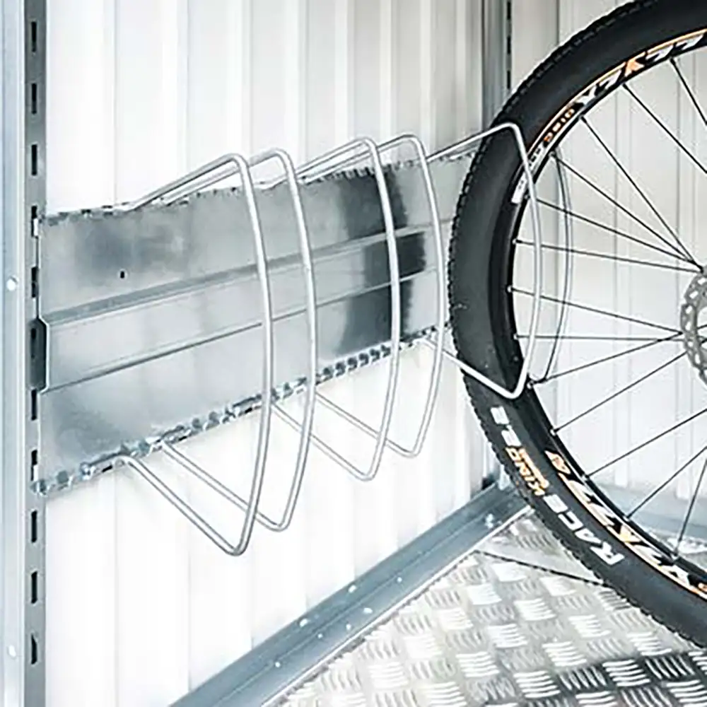 bikeHolder Bike Rack for Garden Shed, HighBoard 200