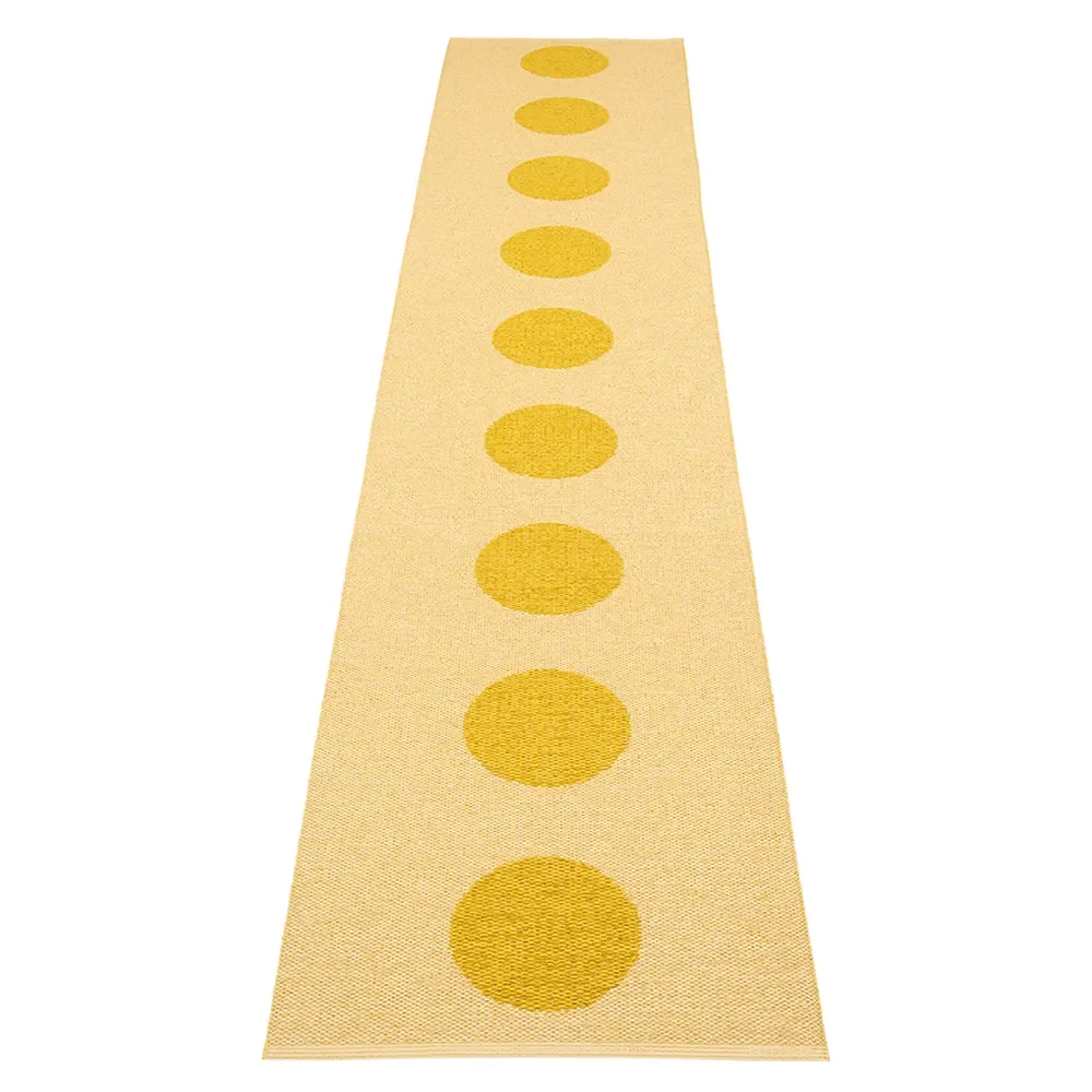 Vera Pop carpet Mustard/Pale Yellow 70 x 360cm